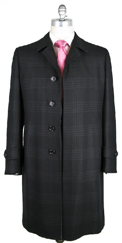 Cesare Attolini Black Coat – Size: 38 US / 48 EU Confident Men's Power