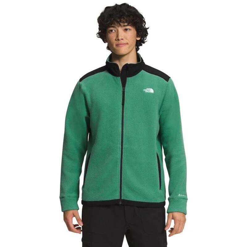 The North Face Alpine Polartec 200 Men's Grass Green Full Zip Jacket 2XL SGN123 Relaxed Men's Australian 