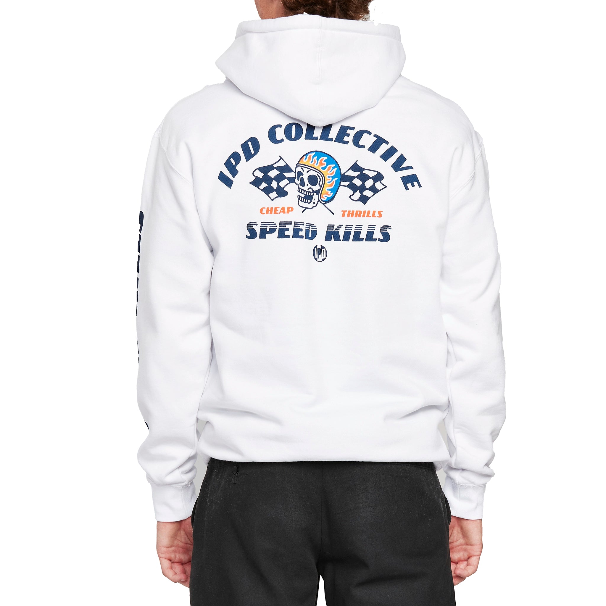 Speed Kills Hoodie Sleek Men's Contemporary 