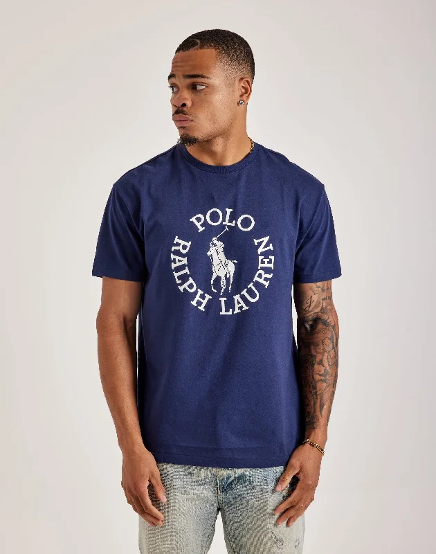 Polo Ralph Lauren Circle Tee Masculine Men's Thick