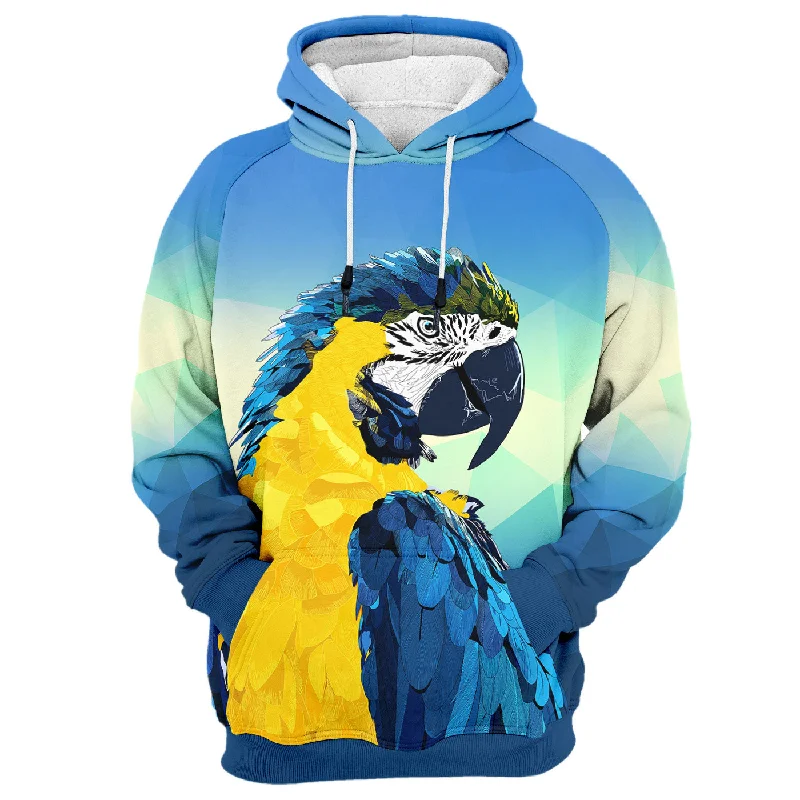 Macaw Hoodie Vacation