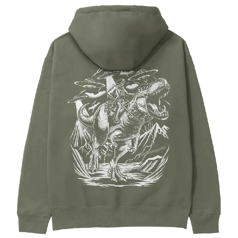 (New) Space Cowboy Hoodie - Olive Practical Men's Quick