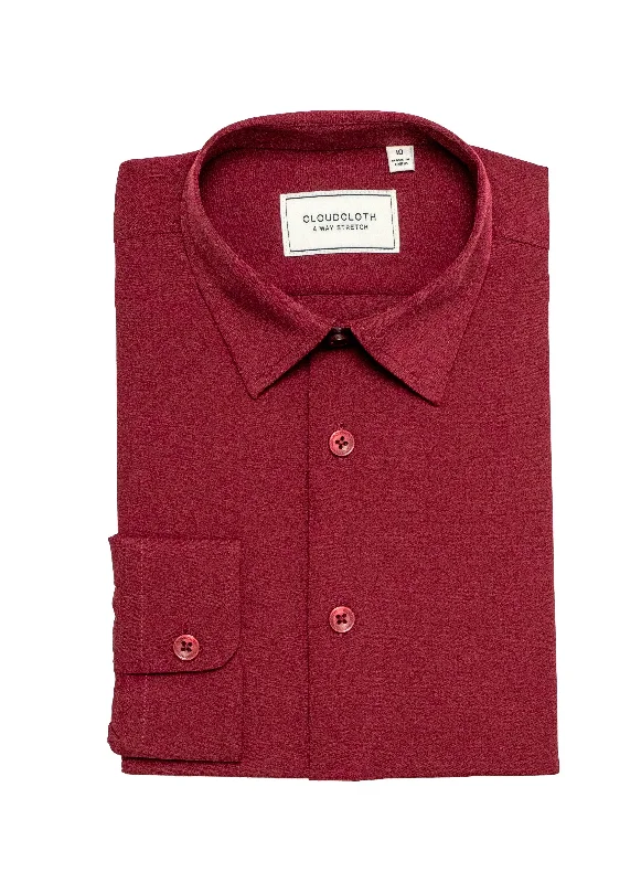 MSH9801 Sangria 4Way Stretch Shirt. Available in 17 Colors! Sophisticated Men's 