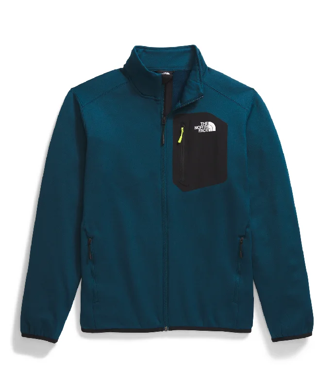 Men's Crest Full Zip Elegant Men's Formal 