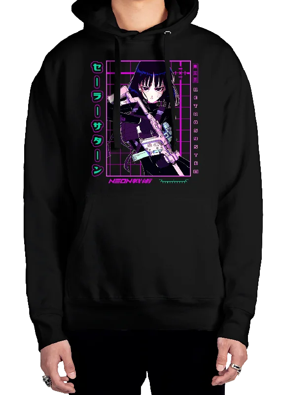 Sailor Saturn Hoodie Cozy Men's Winter