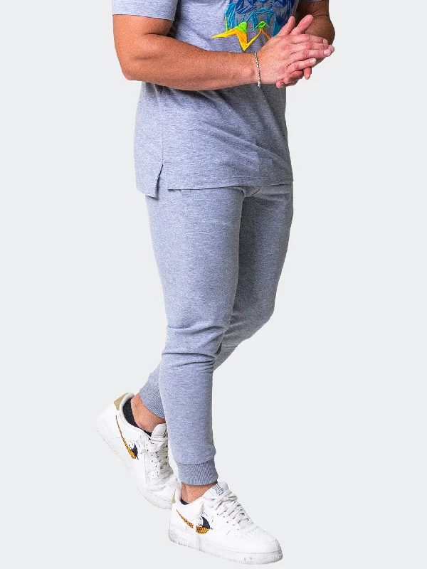 Jogger Neon Grey Elegant Men's Formal 