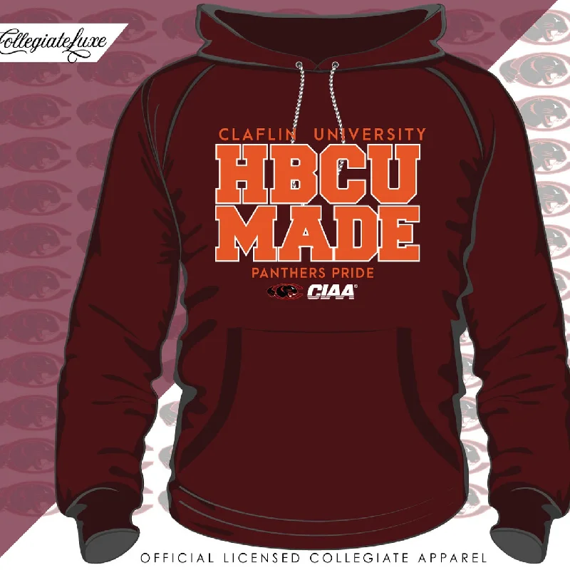 CLAFLIN | HBCU MADE Marron Unisex Hoodies (z) Tough Men's Tactical