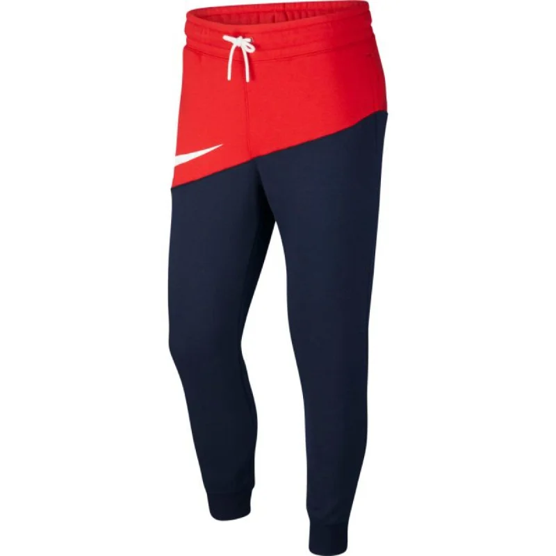 Nike Sportswear Swoosh Joggers Blue/Red  BV5219-658 Men's Refined Men's Classic 