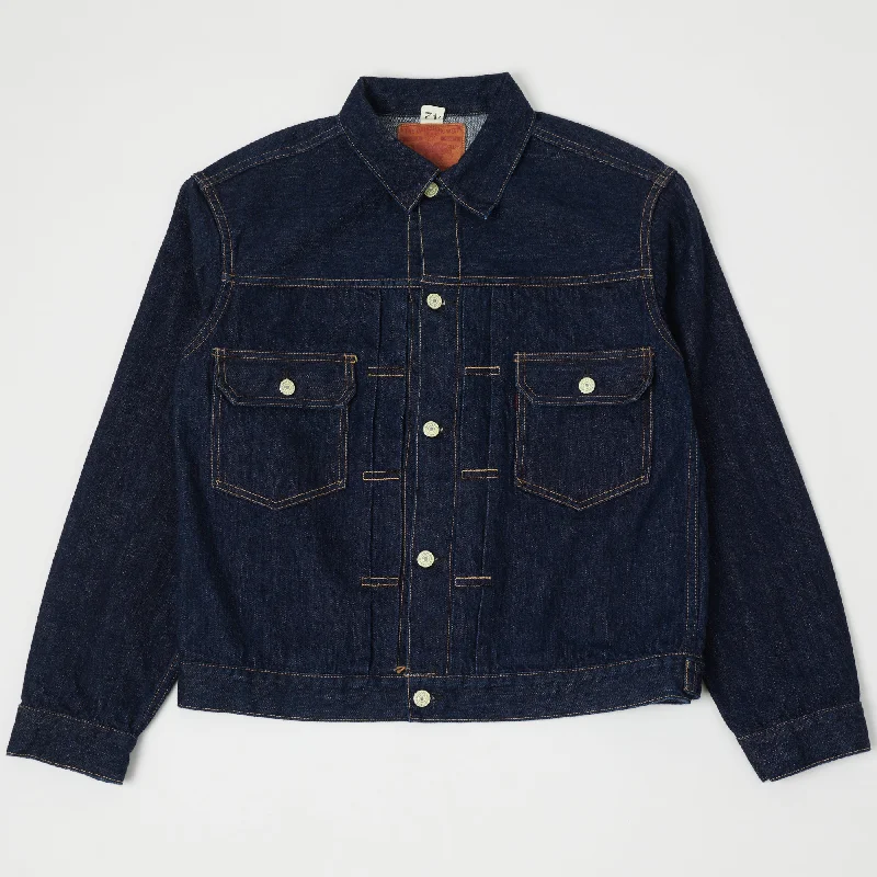 Freewheelers 507XX 'The Vanishing West' Type II Denim Jacket Elegant Men's Cashmere