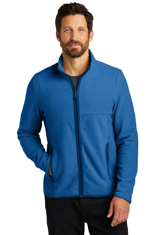 Port Authority Mens Connection Pill Resistant Fleece Full Zip Jacket - True Blue British Gentleman Style