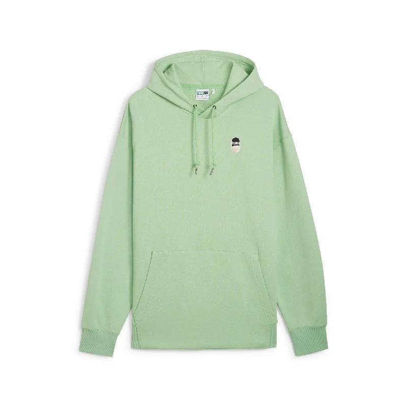 PUMA Men's DOWNTOWN 180 Hoodie Dynamic Men's Glow