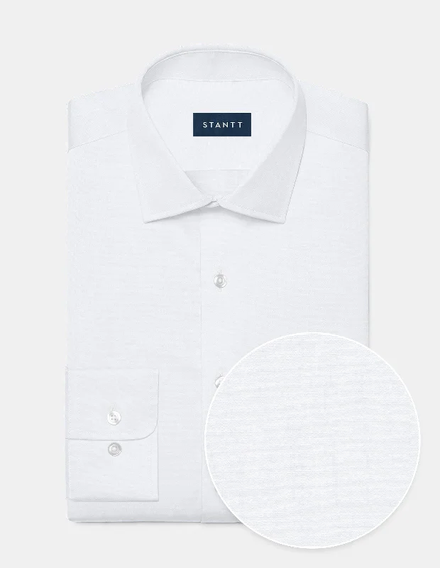 Poplin - White Masculine Men's Thick