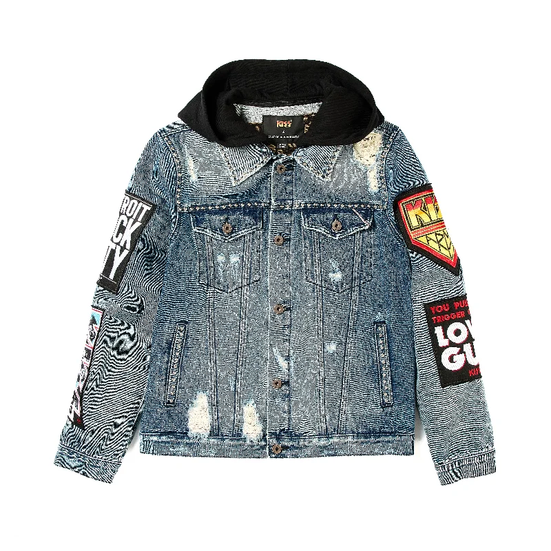 Type II Denim Jacket in Kiss Unique Men's Patch