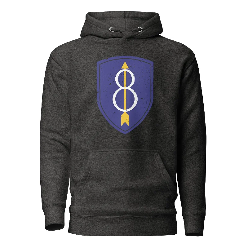 CLT - 8th Infantry Vintage Hoodie Elegant Men's Cashmere