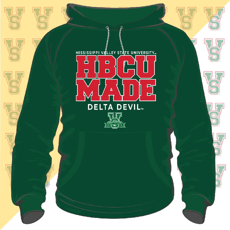 MVSU | HBCU MADE Green Unisex Hoodie (**) Practical Men's Quick