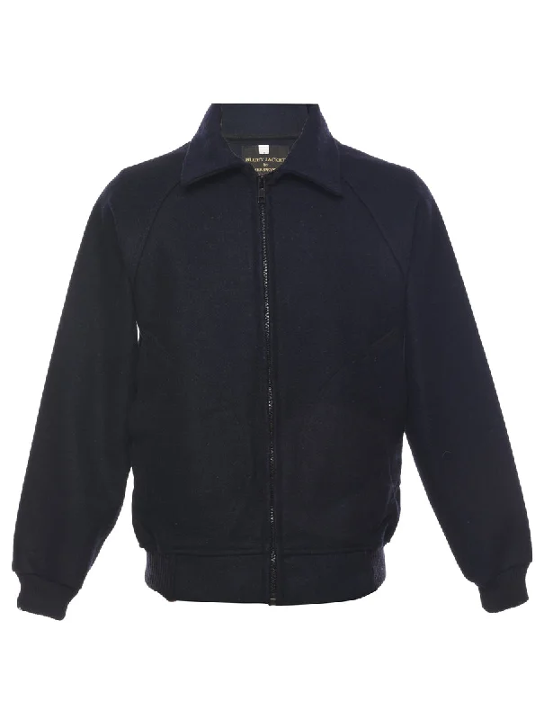 Navy Jacket - S Cool Men's Distressed