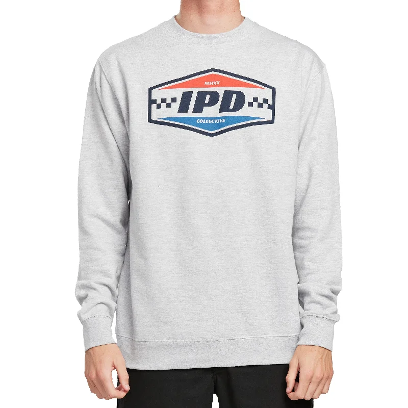 Industry - Crew Neck Fleece Sporty Men's Athleisure 