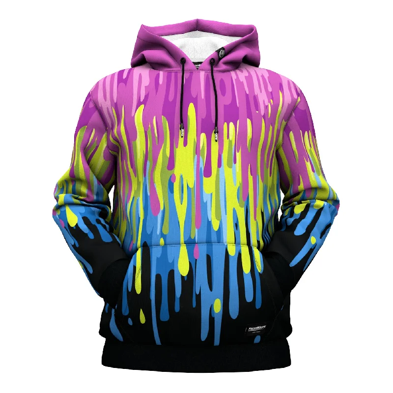 Dripping Paint Hoodie Beach