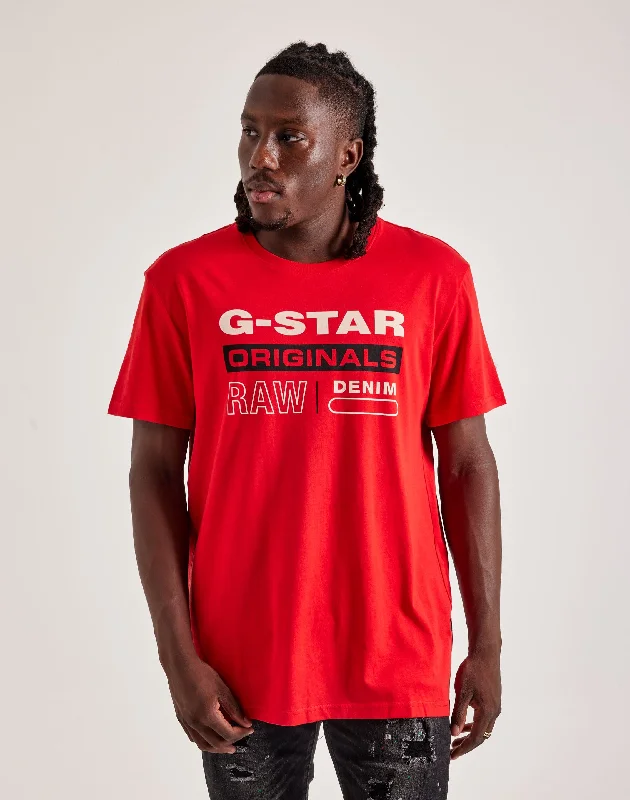 G-Star Originals Tee Refined Men's Velvet