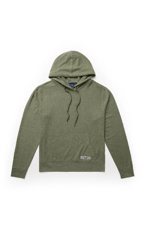 ROVER - Sage Solid Fleece Hoodie Earthy Men's Hemp