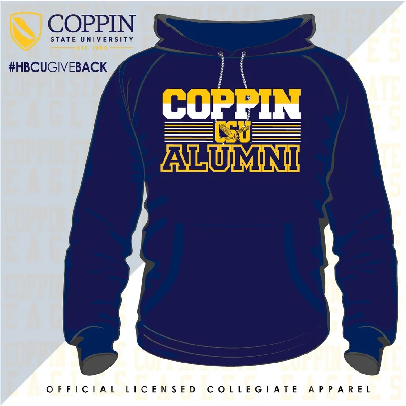 Coppin St. | ALUMNI Navy Unisex Hoodie Vacation