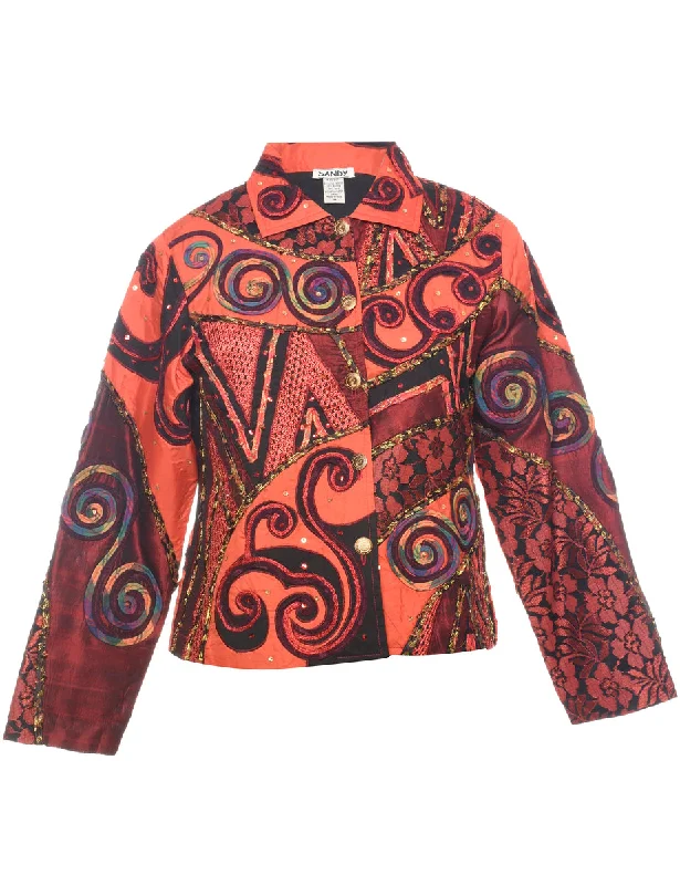 Sequined Evening Jacket - M Trendy Men's Scandinavian