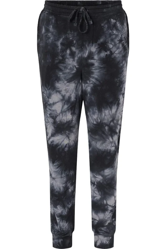 Independent Trading Co. Tie-Dyed Fleece Pants Refined Men's Velvet