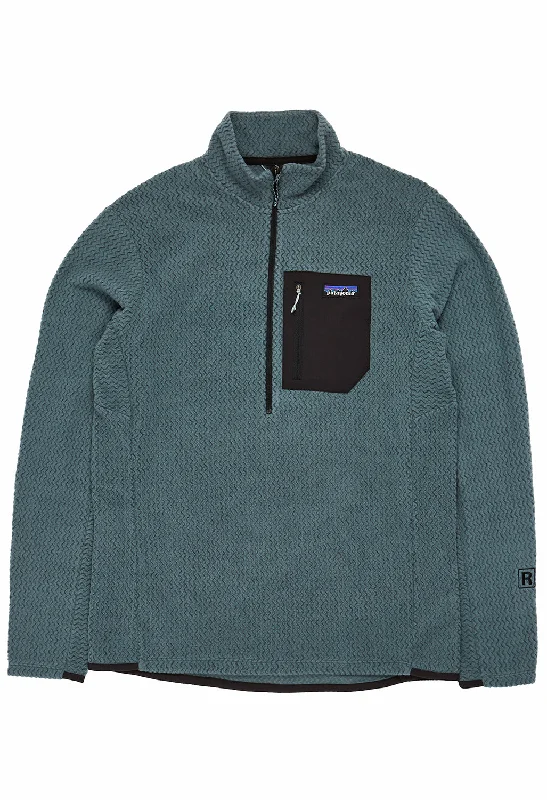 Patagonia Men's R1 Air Zip Neck - Nouveau Green Dynamic Men's High