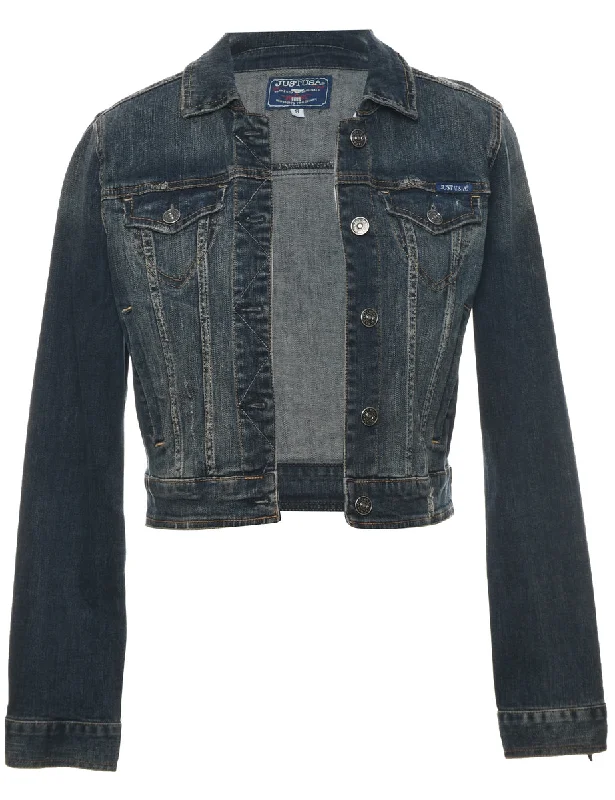 Stone Wash Denim Jacket - S Dynamic Men's High