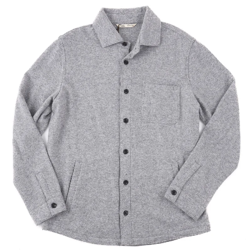 Maurizio Baldassari Solferino Cashmere Overshirt Dynamic Men's High