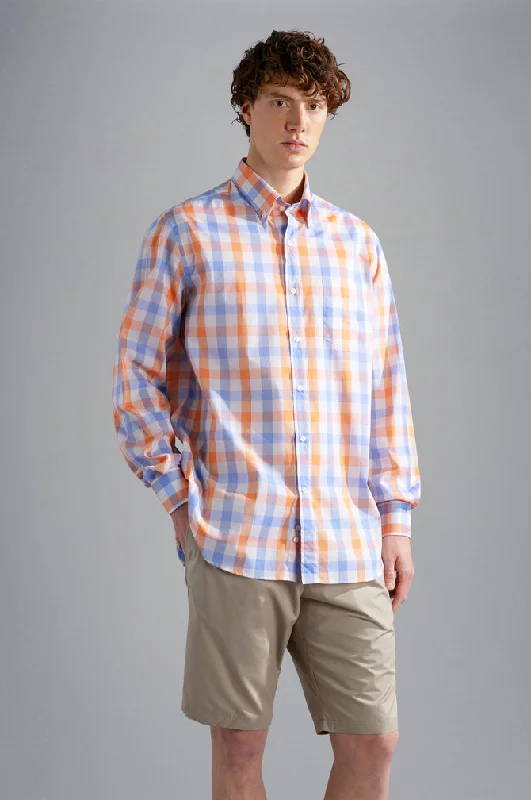 Cotton Poplin Shirt 24413042 Practical Men's Quick