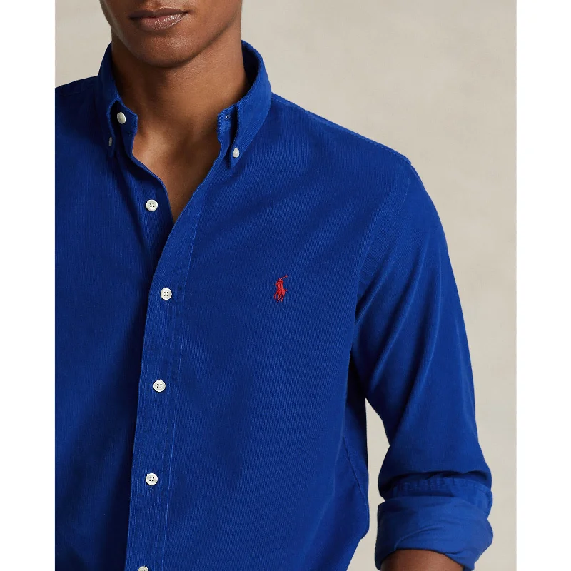 Polo Ralph Lauren - Corduroy Shirt - Sapphire Youthful Men's Anime