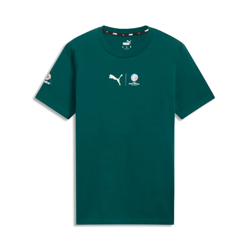 PUMA Men's CONMEBOL Copa América 2024 Mexico Tee Modern Men's Geometric