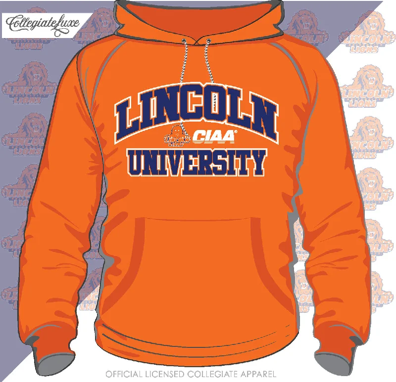 Lincoln University|  ACH | Orange Unisex Hoodies (DK) Dynamic Men's Glow