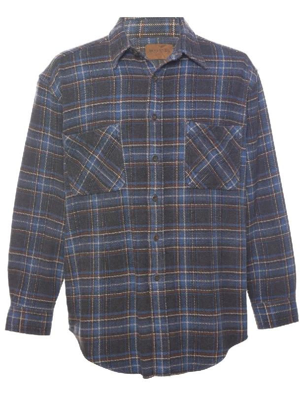 St John's Bay Checked Shirt - L Confident Men's Power