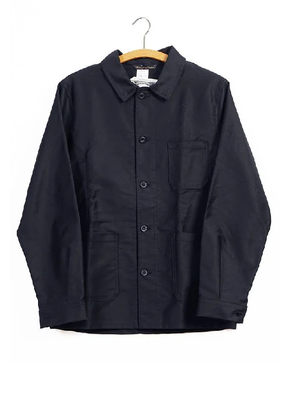 WORK JACKET | Moleskin | Black Adventure