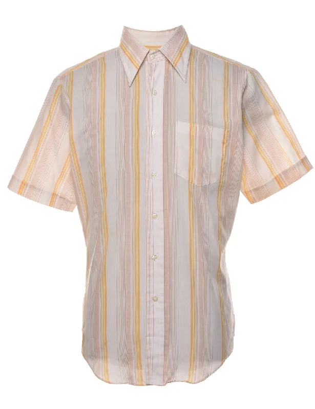 Striped Shirt - M Unique Men's Patch