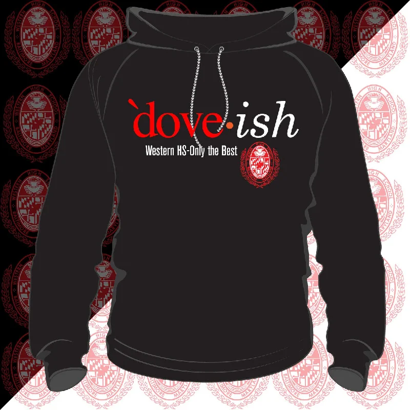 WESTERN HS | Dove -ish UNISEX Hoodies (DK) Refined Men's Hand