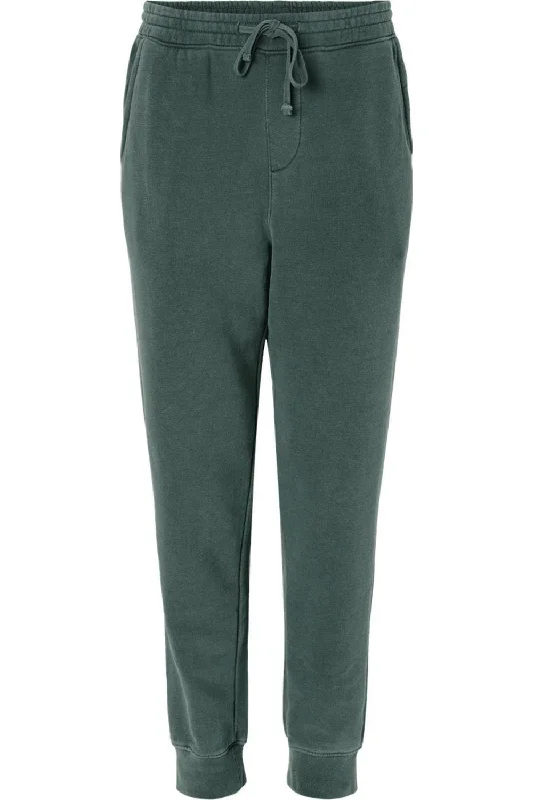 Independent Trading Co. Pigment-Dyed Fleece Pants Preppy Men's College