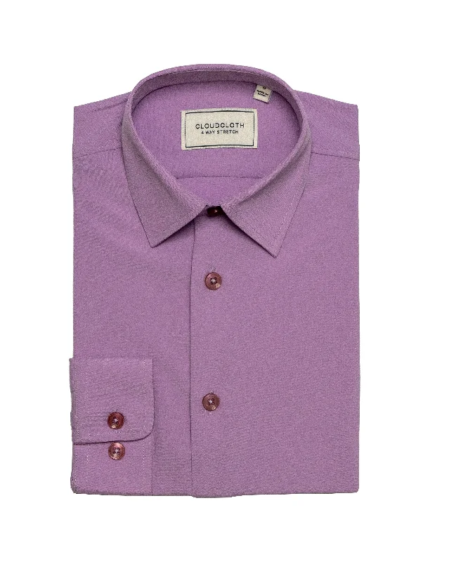 MSH9801 Lavender- 4Way Stretch Shirt. Available in 17 Colors! Artistic Men's Avant