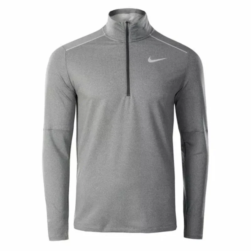 Nike Element 3.0 Quarter Zip Running Top Grey/White  BV4721-068 Men's Vintage Men's 1970S Disco