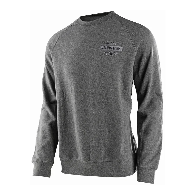 Pullover Shop Crew Heather Gray Sleek Men's Contemporary 