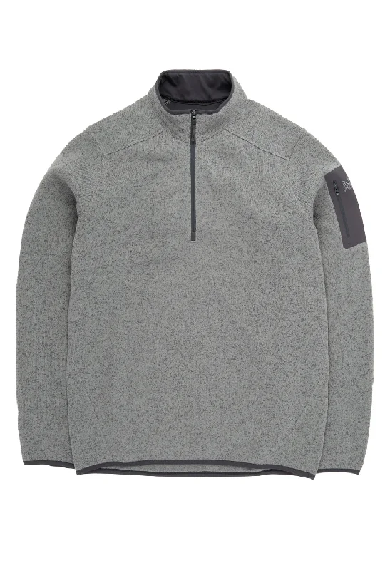 Arc'teryx Men's Covert Half Zip - Void Heather / Graphite Traditional Men's Country