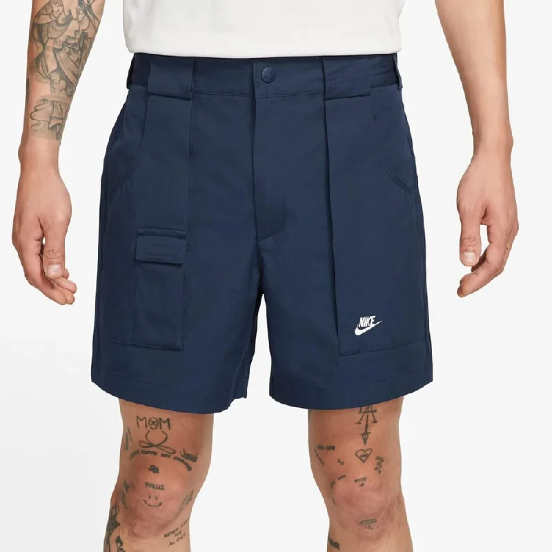 Nike Sportswear Reissue Woven Shorts Midnight Navy/Sail  DA0368-410 Men's Artistic Men's Hand