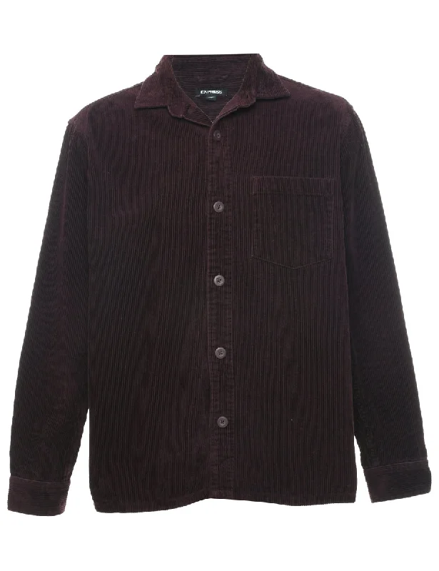 Express Corduroy Shirt - L Cozy Men's Winter