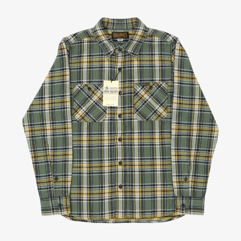 Flannel Work Shirt Rugged Men's Outdoor 