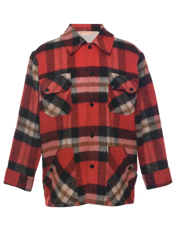 Buffalo Check Jacket - L Sophisticated Men's 