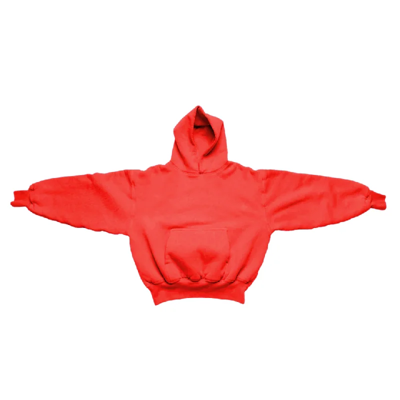 900 GSM 'Scarlet Red' Hoodie with CRDLCK™ Bold Men's Animal