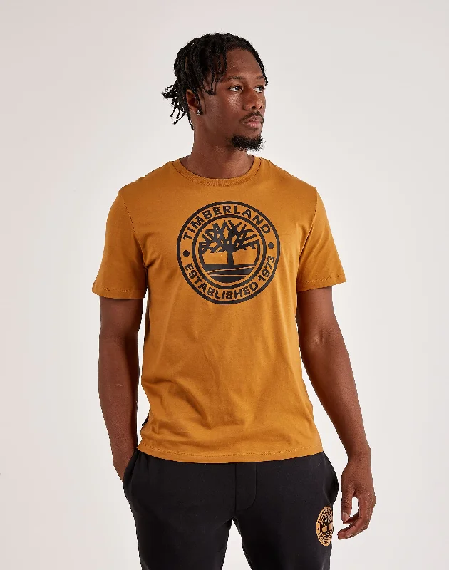 Timberland Logo Tee Refined Men's Velvet