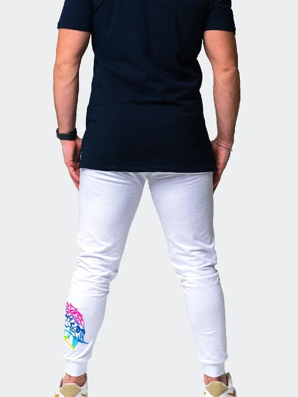 Jogger Neon White Relaxed Men's Beach